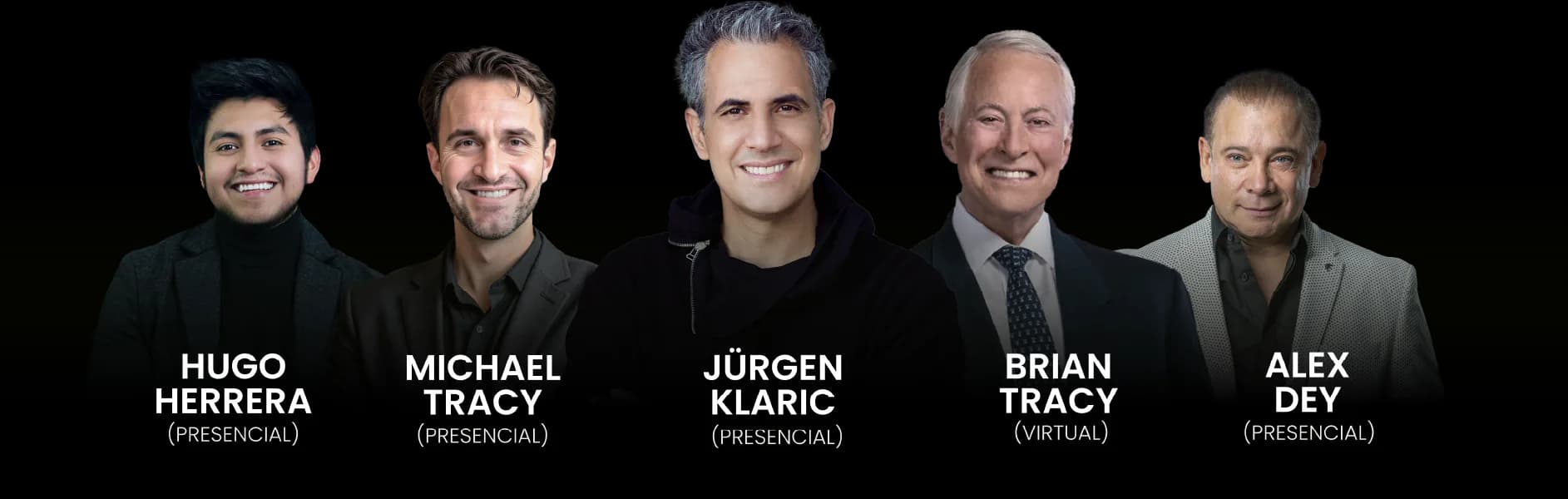 Los 5 conferencistas de Negocios Legendarios 2026